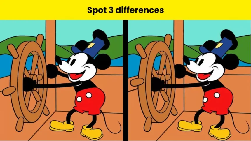 Spot 3 differences