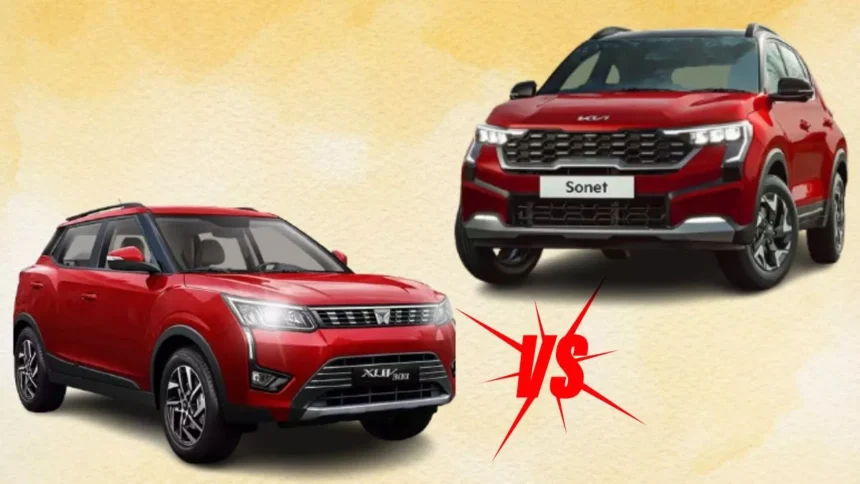 Kia Sonet Vs Mahindra XUV 300