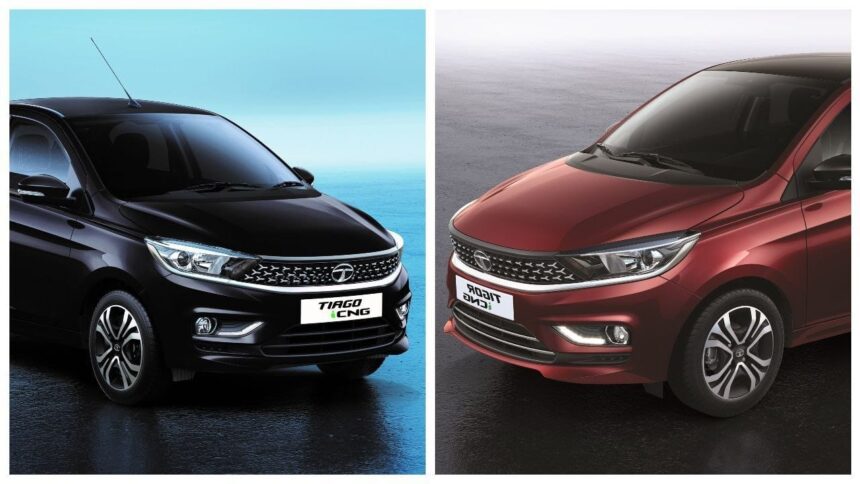 Tata Tiago And Tigor CNG